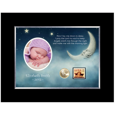 Black Matte Picture Frame with Mat