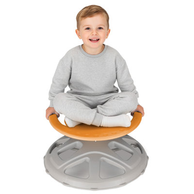 Kids 360-Degree Rotation Swivel Chair, Autism Sensory Products For Kids With Autism & Adhd, Sit And Spin Training Body Coordination by Zoomie Kids