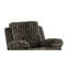 Fauteuil inclinable manuel transitionnel transitionnel bicolore brun-130483339-130483340