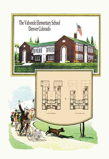 « valverde élémentaire school », impression
