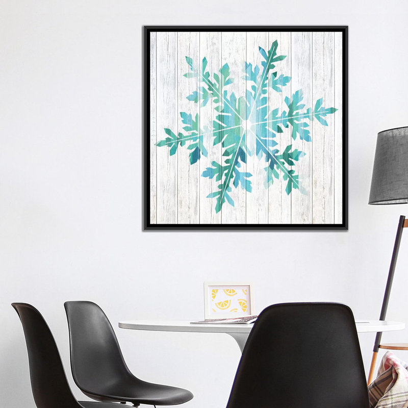 «Gingerbread» par 5by5collective, impression sur toile tendue, H 37 po x l 37 po x P 1,5 po, Toile encadrée noire