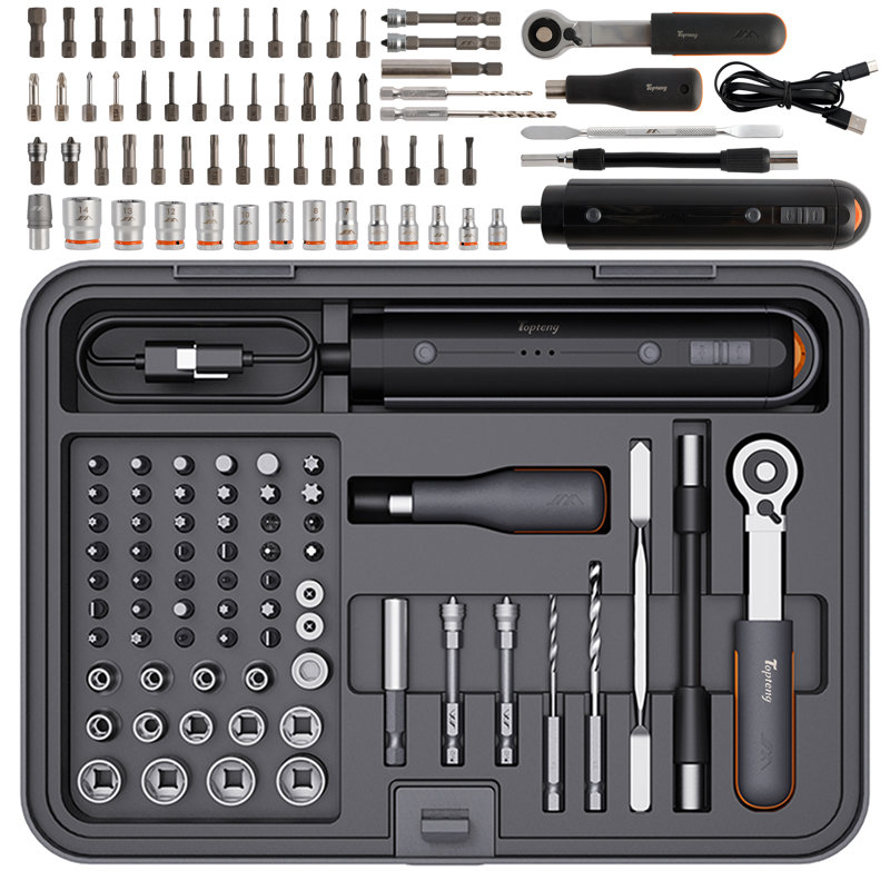 Home Ccrewdriver Tool Kit With Carrying Case For General Household Maintenance