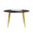 Four-Leg Round Sintered Stone Dining Table With Lazy Susan-1524948219-1493878112