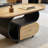Modern Small Apartment Mobile Storage Coffee Table