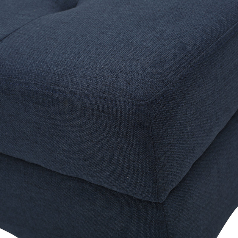 STORAGE OTTOMAN, Navy Blue
