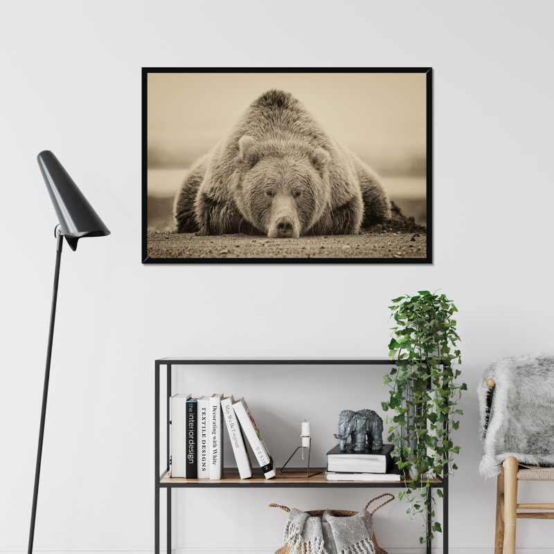Deep Sleep by PHBurchett - Print, Black Framed Paper Print, 65cm H x 95cm W