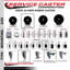Ensemble de roulettes extensibles pivotantes en caoutchouc dur avec frein SCC PLB 3,5 po x 1-1 / 2 po