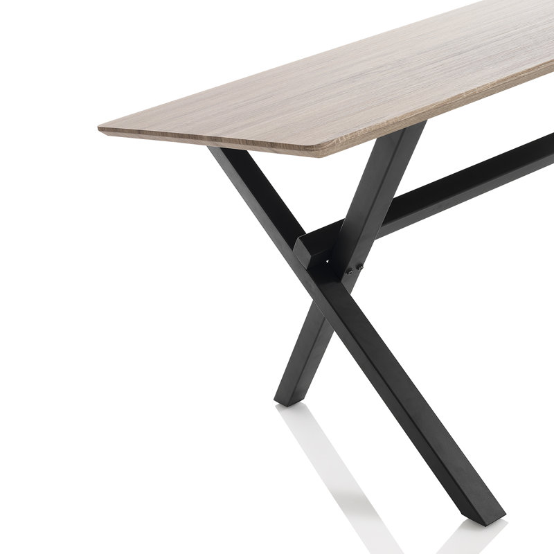 Ahoskie Metal Base Dining Table