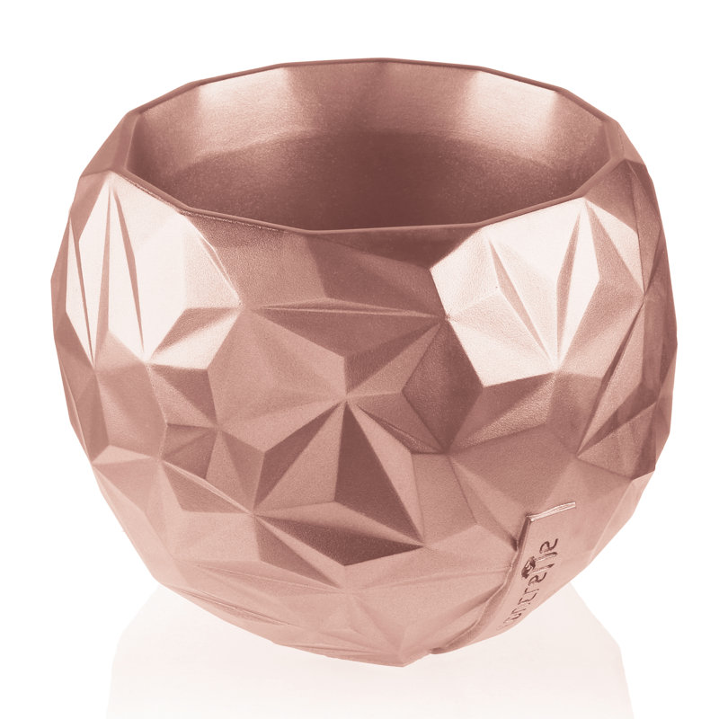 Handmade Pot Planter, Rose Gold