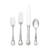 Chantilly 4 Piece Sterling silver Flatware Set, Service for 1