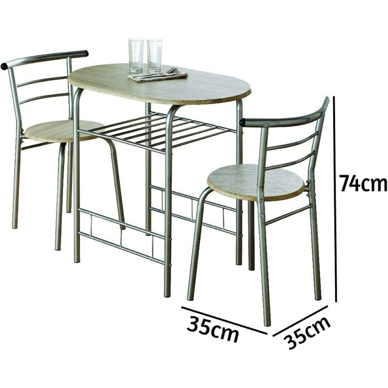Higgs 2 - Person Dining Set