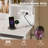 Vanity Desk With Mirror, Led Lights And Power Outlet Makeup Vanity Table With Drawer & Storage Shelves
