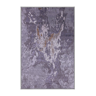 Tapis abstrait gris