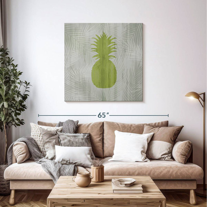 Ananas vert Yarlin, H 39 po x l 39 po