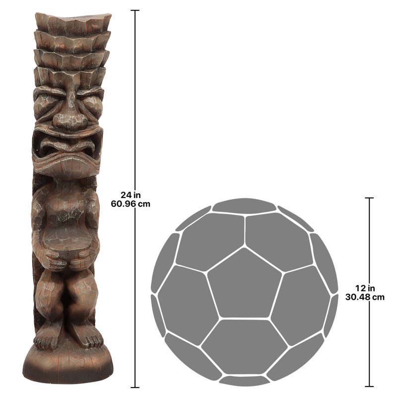 Statue tiki dieu des Luau