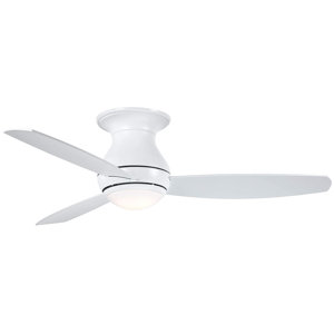 52" 3 - Blade LED Propeller Ceiling Fan with Remote Control and Light Kit Included