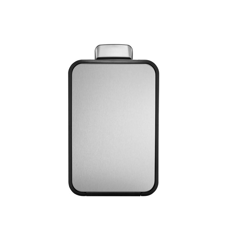 Steel Step On Kitchen Trash Can - 9.9 Gallons