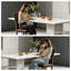 Modern Velvet/Suede Armless Dining Chair High Back with Diamond Tufting -1310209608