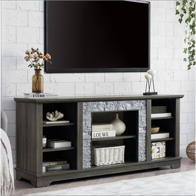 Meuble télé avec meuble télé Mantel Stone