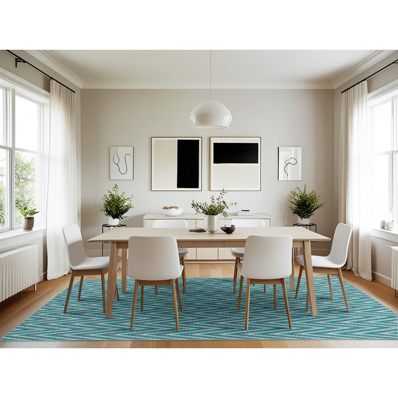 Washable Indoor Rug, Rectangle 7' x 10'