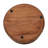 Modern Bowl in Natural Wood Vanilla Scented Candle for Living Room Decor - Decorative Candle for Coffee Table, Bedroom, or Bookshelf Ideal - 7", Brown