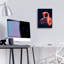 «Pink Flamingo» par Epic Portfolio, art mural en verre acrylique-100194691