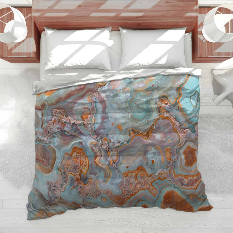 Marble Nature Cotton Blend Comforter, Twin XL Comforter