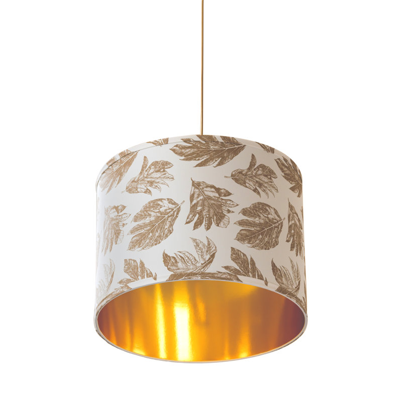 Leaves of Haiti Drum Chandelier