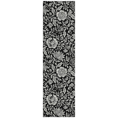 Machine Washable Indoor/Outdoor Chantille ACN2572 Floral Rug