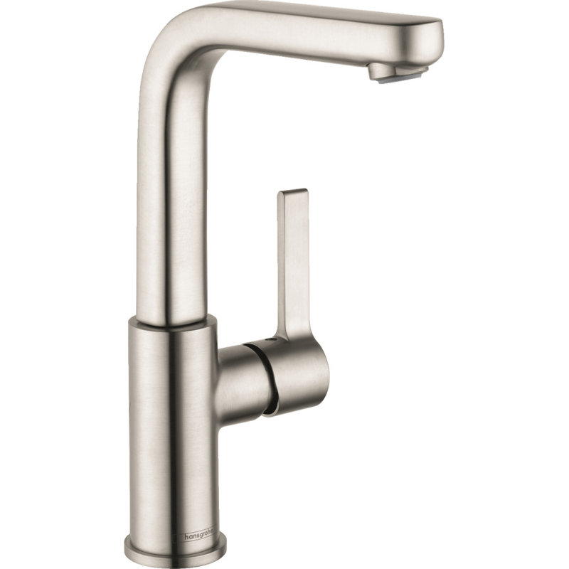 Metris S Single Handle Kitchen Faucet, Brushed Nickel