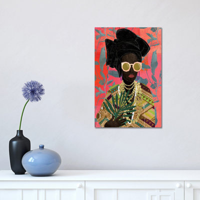 " Modern Turban Woman I " by Nikki Chu