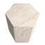Table d'appoint hexagonale MgO