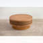 Table basse ronde ronde avec couvercle rabattable