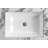 Rohl Eirene 15.69'' White Plastic Rectangular Bathroom Sink with Overflow