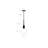 Linear Knurl 1 - Light Sphere Pendant-633034993