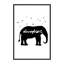 Éléphant, art sur toile-52155628-52155641