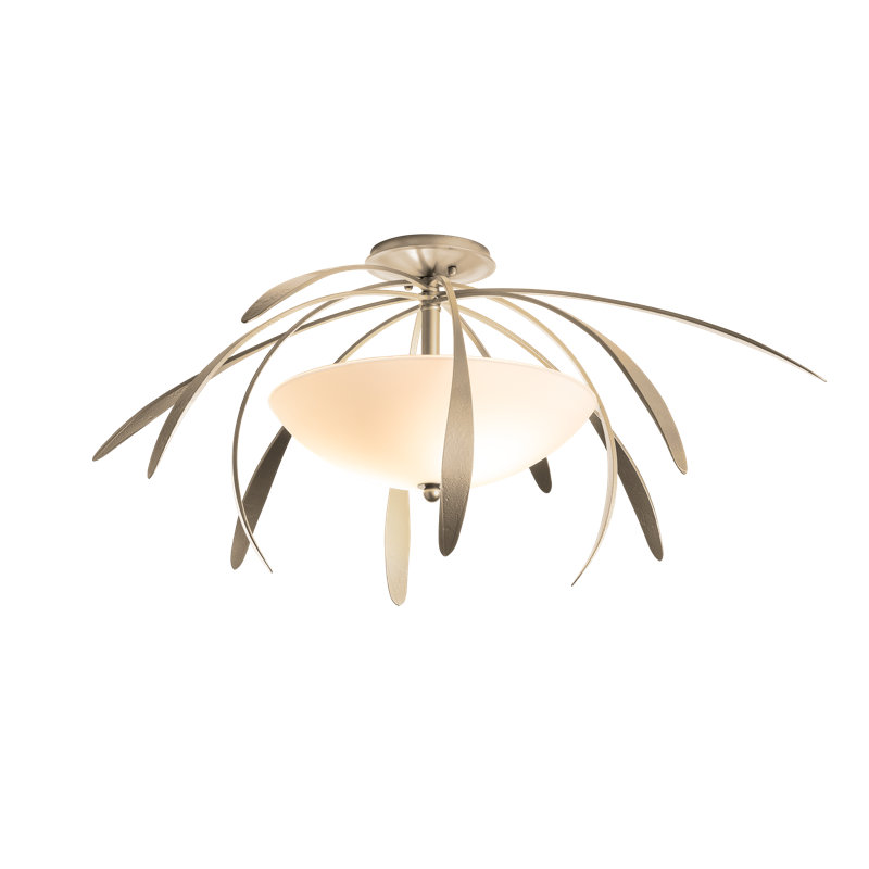 Dahlia 2 - Light Semi Flush Mount, Soft Gold