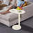 20” Modern Minimalist Raised C-Shaped Iron Metal Sofa Side Table-2114467186
