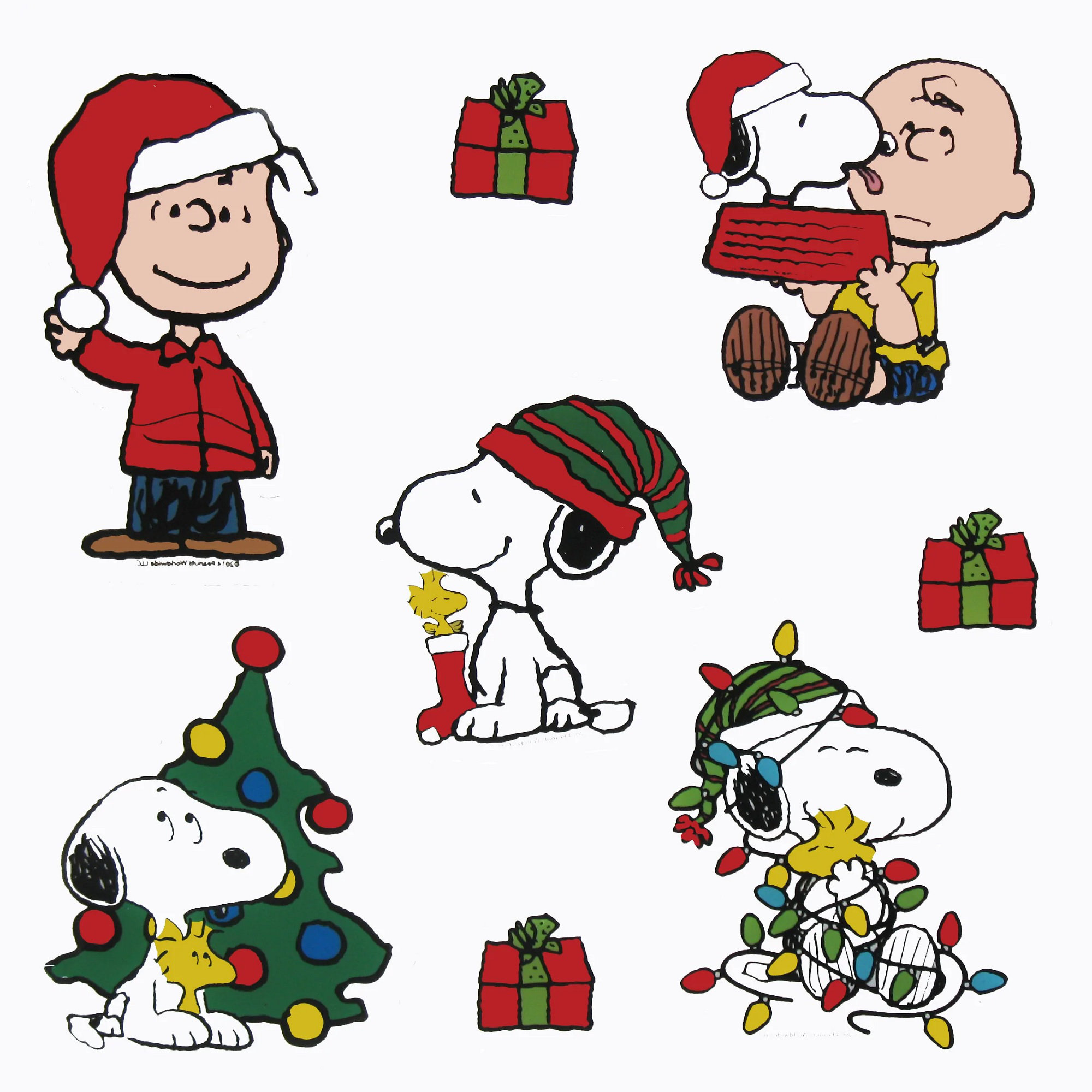 Christmas　Clings　Window　Charlie　Northlight　Jelz　Brown　Peanuts　and　Snoopy　Wayfair