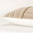Berthe Striped Cotton Reversible Throw Pillow-2043653310