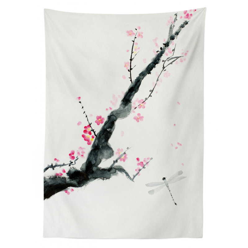 Dragonfly Tablecloth, 84" L x 60" W