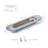 3" Centre to Centre Recessed Pull Multipack