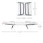 Chaise longue bronzante - blanc crème. Bord de piscine pliant avec dossier inclinable. Siège en filet respirant. 5 réglables pour un bronzage personnalisé. Portable et polyvalent. Structure en acier. L 71,7 po x l 22 po H 11 po blanc