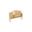 Tête de lit avec armoire de rangement pour lit double Montessori-1132658097