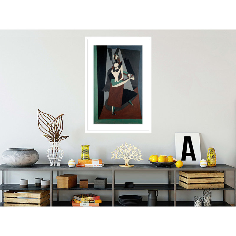 Pablo Picasso - estampe numérique encadrée, H 21,75 po x l 15,71 po