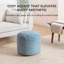 Repose-pieds rembourré bleu 17 po Sfera-243124155