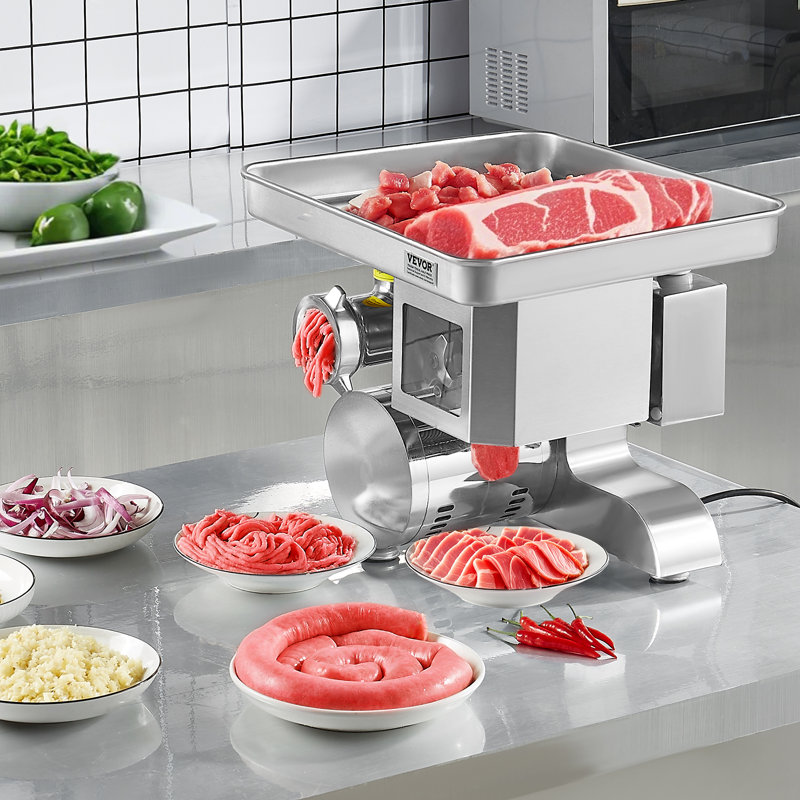 Hachoir à viande commercial commercial avec hachoir à viande 11 lb / min