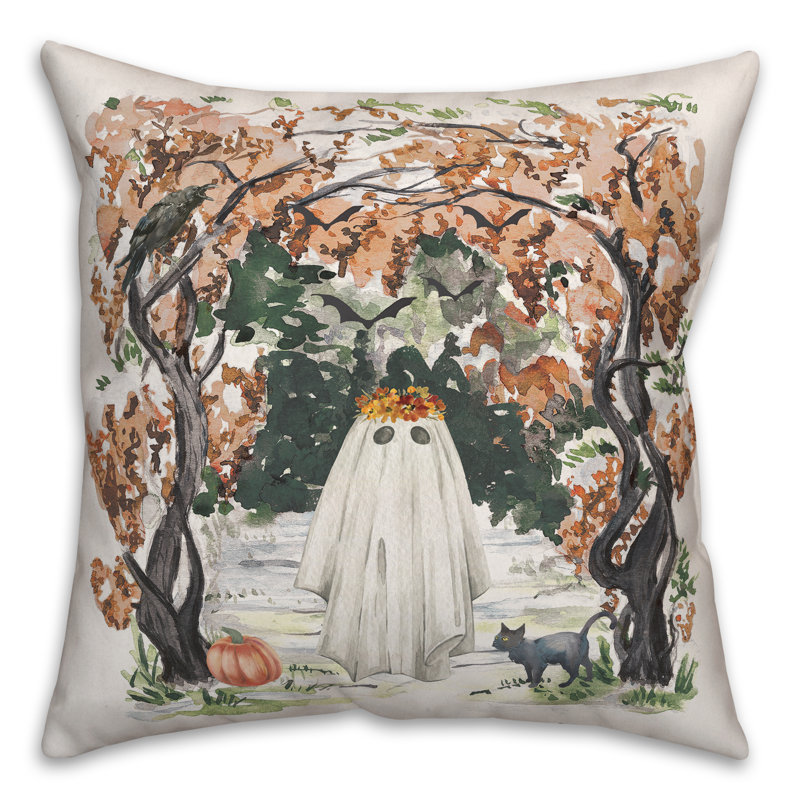Outdoor Reversible Throw Pillow