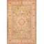 Tapis décoratif jaune en polyester tissé à la machine-1234352054
