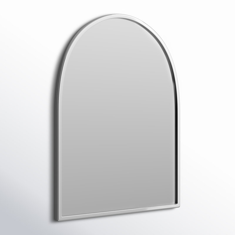 Miroir mural Clacy Rowla, Argent